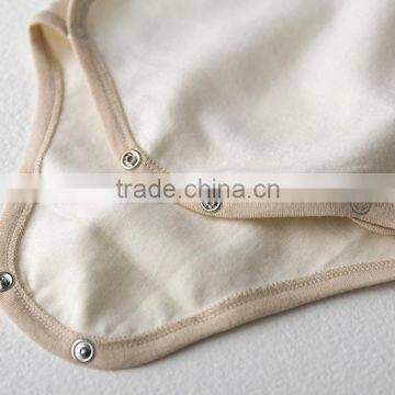 Wholesale 100% Organic Cotton Baby Bodysuit Baby Rompers Baby Clothes photo-6