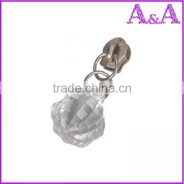 #3 Fancy Nylon Zip Slider With Big DiamondN/L