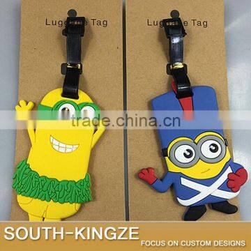 Buy From China Fancy Design Colored Mini Despicable me Luggage Tag photo-2
