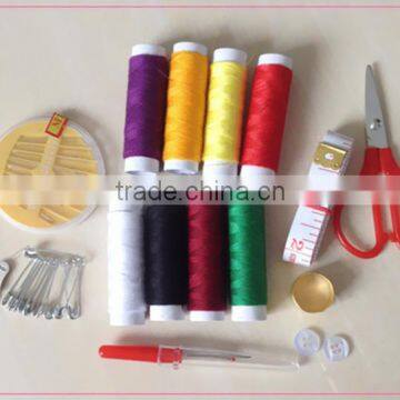 China Felt Material Pink Storage Basket Sewing Kit