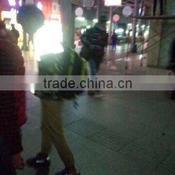 High Light 3M Black Reflective Fabric for Clothing photo-3