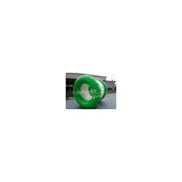 Commercial Green PVC Inflatable Water Game For Swimming pool , Kids Inflatable Game