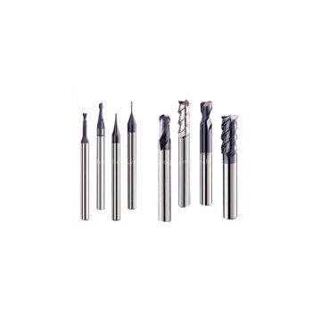 customization solid carbide flattened & R & ball nose end mills