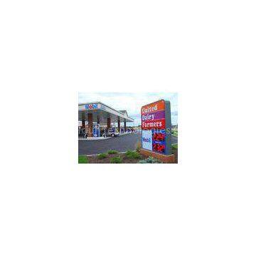Digital Wireless Waterproof LED Gas Price Signs 12 Inch CE / ROHS