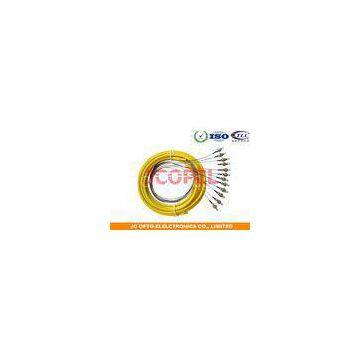FC / UPC Single Mode Fiber Optic Patch Cord 12 Core Fiber Patch Cable