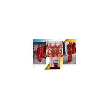 Pipe Network FM200 Fire Suppression System For Multi Zone Non Corrosive