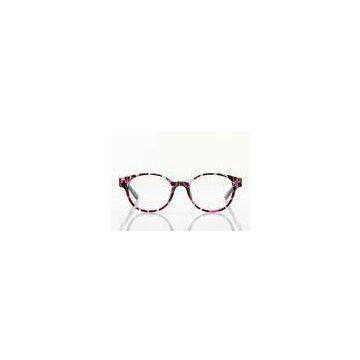 Large Round Cellulose Propionate Eyeglass Frames For Girls , Cute Glasses Frames