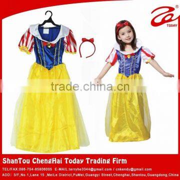 2015 Kid cosplay costumes,princess dress