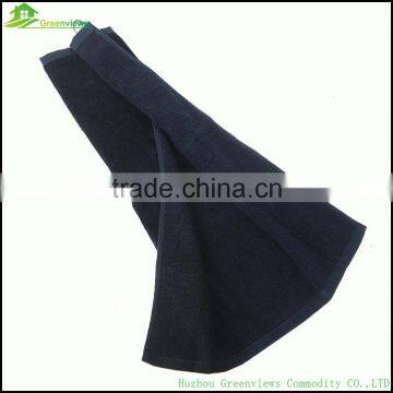 Golf Towel Wholesale 100% Cotton Logo Embroidered Golf Towels With Metal Grommet and Hook photo-2