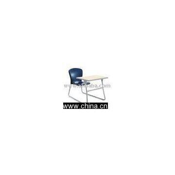 Student Desk/chair Combo, Maple Plastic Top/navy Seat, 26-1/4 X 40-3/4 X 26-29 (HONCL71HPBDD91C)