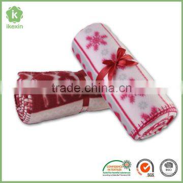 promotion gift cheap polyester anti-pilling Blanket