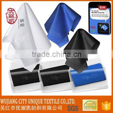 Zigzag Cutting Edge Microfiber Cleaning Cloth With Different Color