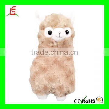 LE H004 adorable alpacas pencil case plush toy pen bag