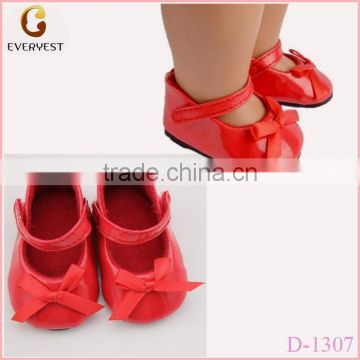 Summer Red doll shoes 2013 fit all 18 inch doll