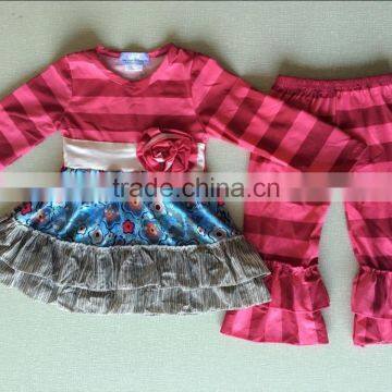 Girls Boutique Outfit Spring Baby Girl Clothing Bunny Floral Apron Dress Ruffle Outfit Kids Clothes Spring Boutique Chothes photo-5