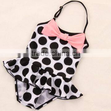 2017 Children Swimsuit Kids Han Edition Cute Girl Baby Connection Dress Infant Bathing Suit Dance Dress