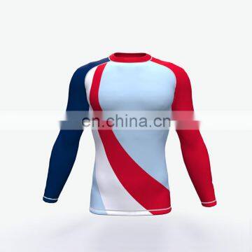 Wholesale Padded Brand Rash Guard Sublimated