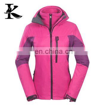 Women's sports wear outdoor hiking jackets waterproof jacket ski wear