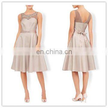 Online Embellished Formal Evening Dresses UK With Bow Tie