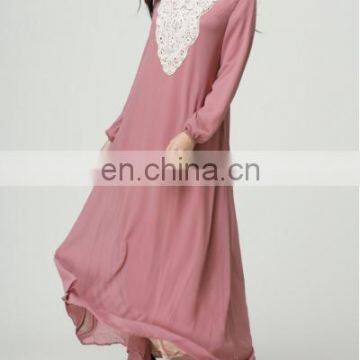Women Fashion Muslim Dress Jilbabs and Abayas Loose Plus Size Islamic Dresses(Mu042611)