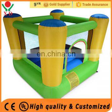 funny kids Inflatable bounce house with water slide inflatebles castle