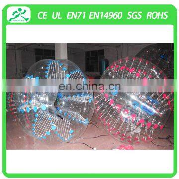 Hot!! New Design CE PVC/TPU Inflatable Bumper Ball, Body Zorb Ball, Human Bubble Ball photo-2