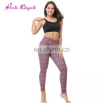 High Quality oem services women printing yiwu plus size free sample leggings spandex