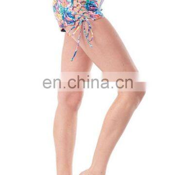 Women's Athletic Compression Shorts Fitness Sports Gym Elastic Yoga Shorts photo-2