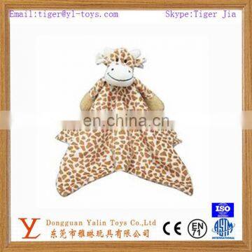 2016 Cheap Wholesale Cute Plush Sika Deer Baby Blankets