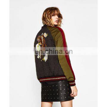 Latest Girls Cheap Price Bulk Wholesale Bomber Jacket Women photo-2