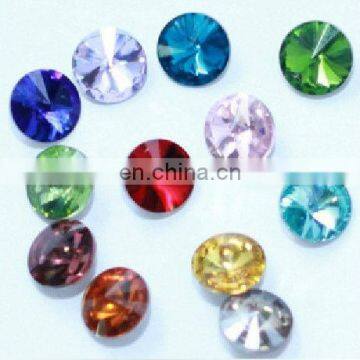 color crystal loose beads for garment accessories