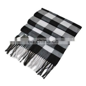 Black & White Checker new design men scarf