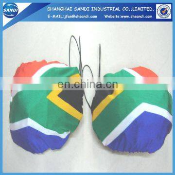 promotional advertising flag car mirror cover