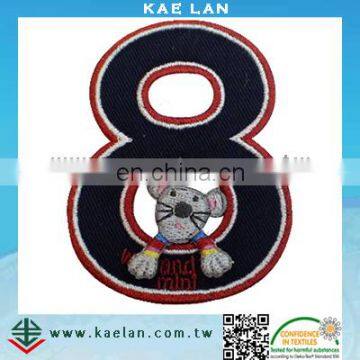 Sequin Decoration Embroidery, Unique Letter Embroidered Applique photo-3