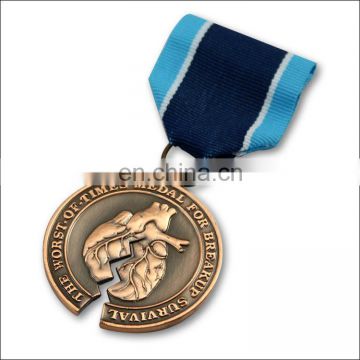 fashional metal medal with custom logo