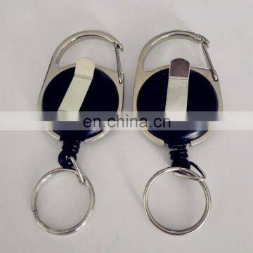 Pvc Plastic Retractable Badge Holders and Business id Card Holder With Yoyo String photo-3