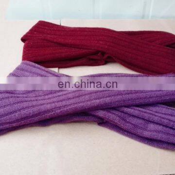 Pure Color Soft Cotton Hair Band Hair Accessories Elastic Knitted Cotton Headband Women photo-5