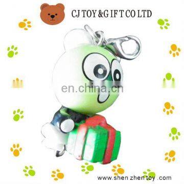 3cm PVC 3D Cartoon Figure Keychain