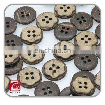 4 holes different types coconut button for shirt