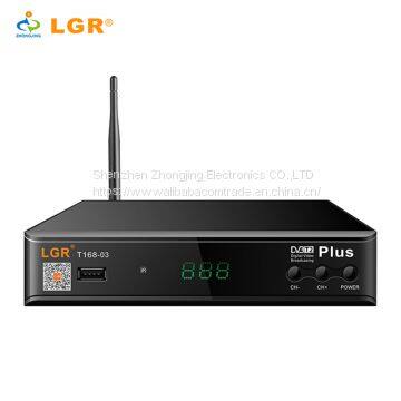 New 2017DVB-T2 Plus receiver watching TV by Phone no data sheet &no Internet&no fee