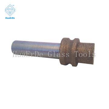 Bronze sintered Diamond glass mould Straight shank grinding head wheel Glass Abrasive Tools