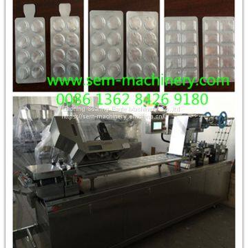 Automatic spoon shape honey chocolate blister packing machine,Cheese Blister Packing Machine,Liquid Blister Packing Machine