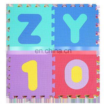 Customized Black Anti Slip Baby Protection EVA Foam Interlocking Kids Floor Pay Puzzle Mat photo-2
