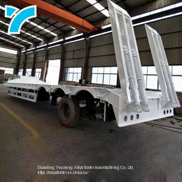 Best Price 12V Wire Connectors Bulk Cargo Carrier 3 Axle Flatbed Semi Trailers For Sale