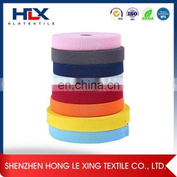 Factory direct sale customize design logo twill elastic bands