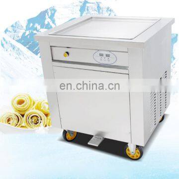 New products thailand flat pan fry ice cream roll machine for sale