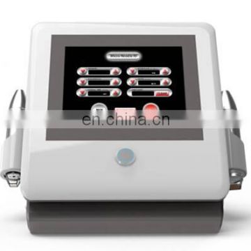 Portable microneedle radio frequency wrinkle removal face lift beauty machine for salon use