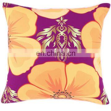 Multi-colored printed decorative throw pillow cover Sofa Couch Indoor Cushion /Pillow Case