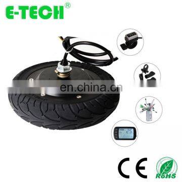 CE Approved High Quality 8" 8inch 48v Brushless Gearless Electric Hub Motor photo-5