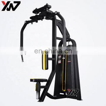 High quality pin loaded machine gym equipment fly pectoral machine